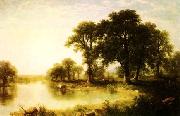 Asher Brown Durand Summer Afternoon oil painting on canvas